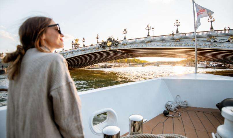 Along the Seine, another view of Paris